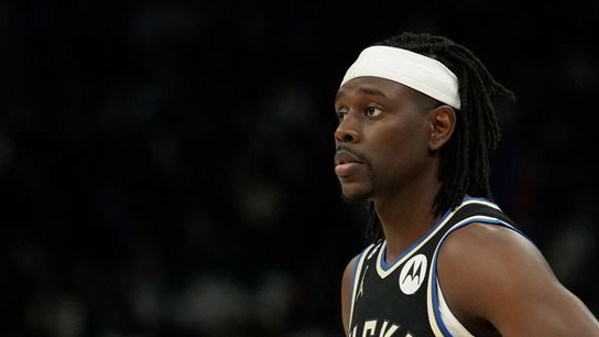 The Celtics paid a big price for Jrue Holiday, but there is excitment in Boston for what he brings taken at the Auerbach Center (Celtics)